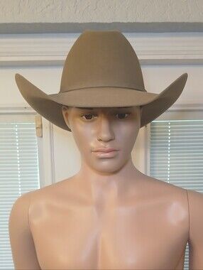 Stetson Skyline 6X Cowboy Hat with Box Sahara-colored felt